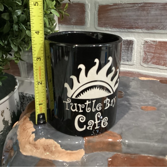 “5/$25” - Turtle Bay Cafe (Akumal Mexico) Ceramic Crafted Coffee Cup / Mug - Picture 7 of 9